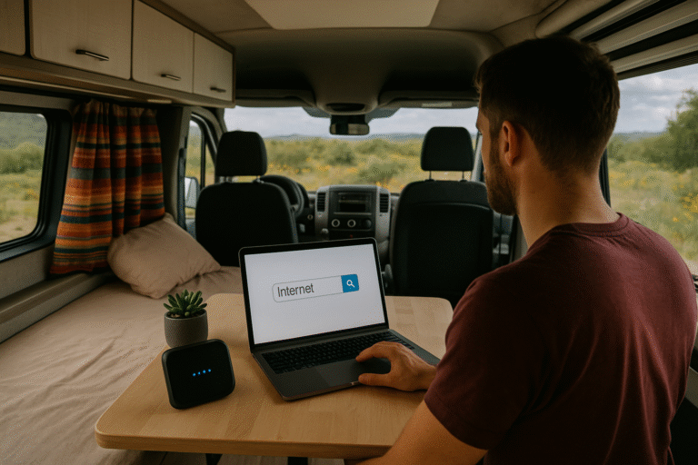 Van Life Internet Setup