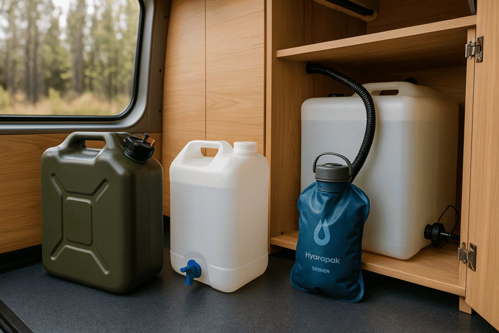 Van Life Water Storage Creative and Practical Solutions