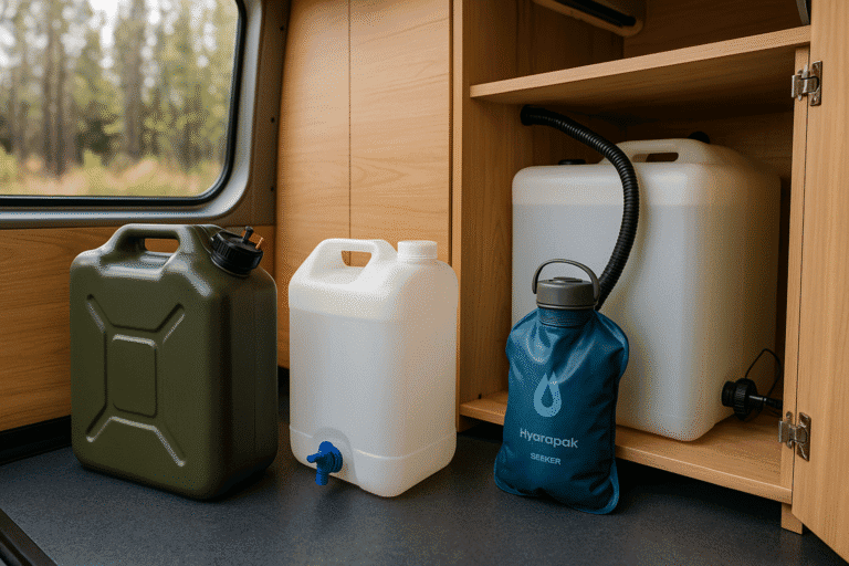 Van Life Water Storage Creative and Practical Solutions
